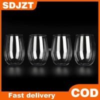 ราคา SDJZT แก้วไวน์ไม่แตก4ชิ้นแก้วพลาสติกกันแตกถ้วยเบียร์ใช้ซ้ำได้ปลอดภัย (25389543482)