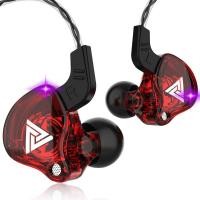 ราคา QKZ AK6หูฟังแบบ In Ear ควบคุมพร้อมไมโครโฟนและสายเสียงเบสลึกสำหรับอุปกรณ์มือถือ (25318445648)