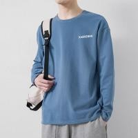 ราคา Muse Harbor เสื้อยืดแขนยาวชายฤดูใบไม้ร่วง สไตล์แฟชั่นเยาวชน สวมใส่ง่าย สินค้าขายส่ง (24919689969)