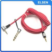 ราคา อะไหล่ ELSEN สายออดิโอ3 5มม สำหรับหูฟัง Beat By Dr Dre สีแดง (24075255723)