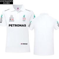 ราคา เสื้อโปโล Mercedes Benz Team Hamilton George F1 Racing สำหรับผู้ชายและผู้หญิง เสื้อยืดคอกลมแขนสั้นมีปก ครึ่งแขนS 5XL (25345668220)