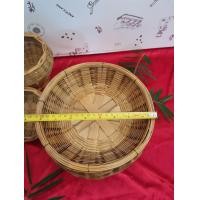 ราคา กระบุงใส่เงิน ตะกร้าใส่เงิน กระบุงไม้ไผ่สาน (16463126523)