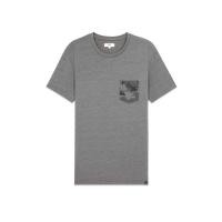 ราคา AIIZ เอ ทู แซด เสื้อยืดผู้ชาย กระเป๋าเสื้อพิมพ์ลาย Mens Graphic Pocket Round Neck Tee (19432004571)