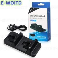 ราคา E WOITD PS4 Controller Charger Fast CHARGING Dock GAMING Controller Stand Station สำหรับ PlayStation 4อุปกรณ์เสริมคอนโซลเกม (25328224438)