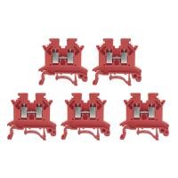 ราคา ใหม่ 10PCS Din Rail Terminal Block Universal แผง Mount UK 2 5B สกรู Electronic Terminal แถบคอนแทคตัวนำ (20602964511)