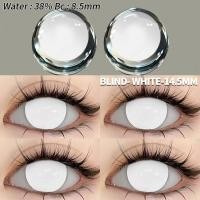 ราคา COD ready stock Eyeshare คอนแทคเลนส์คอสเพลย์ 1 คู่ คอนแทคเลนส์สีคอสเพลย์ สีดำ สีขาว 1 ปี (24348445076)