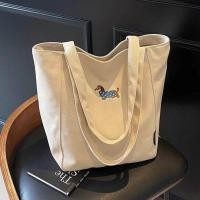 ราคา กระเป๋าผ้าใบลายหมาสุนัขแฮนด์เมดขนาดใหญ่ กระเป๋าสะพายไหล่ข้างเดียวสำหรับเด็กนักเรียน กระเป๋าใส่ของสำหรับเดินทางแบบลำลอง (25334012563)
