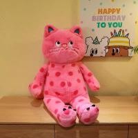 ราคา YP 544 การออกแบบ หมอนตุ๊กตาแมวนอนหลับ น่ารัก อินเทรนด์ ขนาด 60cm ตุ๊กตาแมว แมวลายจุดสีชมพู หมอนแมว (25285374605)