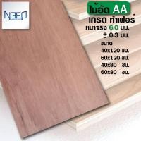 ราคา ไม้อัด ยาง เกรดเฟอร์นิเจอร์ AA หนา 6 มิล ขนาด 40 120 60 120 40 80 60 80 ปิดผนัง ทำตู้ ทำเฟอร์ งาน DIY ผิวเรียบ (25139084719)