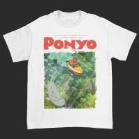 ราคา พร้อมส่ง NEW เสื้อยืด Ponyo 02 Studio Ghibli Cotton 20s S 5XL 100 150 (25050837927)