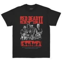 ราคา Red Dead Redemption 2 เสื ้ อยืดเกม Red Dead Redemption 2 เสื ้ อยืดเกม Rockstar (24996677660)