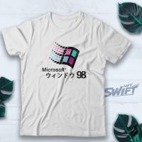 ราคา เสื้อยืด Microsoft WINDOWS 98 VAPORWAVE (19360476016)