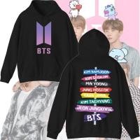 ราคา แฟชั่น BTS Hoodie Bangtan Boys Hoodies ผ้าฝ้าย 100 เสื้อกันหนาวมีฮู้ด Cal Streetwear Top (24577829098)