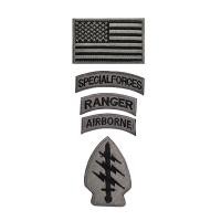 ราคา เข็มขัดคาดแขนแบบติดด้วยเทปแมเจิก Delta Special Forces Afghanistan Assault Team Morale Patch Airborne Rangers Tactical Arm Patch (22302295215)