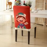 ราคา ETIONS อุปกรณ์สำหรับห้องครัว ผ้าคลุมเก้าอี้คริสต์มาส บ้านในบ้าน โต๊ะสำหรับโต๊ะ ผ้าคลุมที่นั่งเก้าอี้อาหารเย็น การ์ตูนลายการ์ตูน ของตกแต่งคริสต์มาส สวมใส่สำหรับเก้าอี้ ปาร์ตี้งานปาร์ตี้ (24115008184)