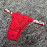 ราคา ชุดชั้นในเซ็กซี่ของผู้หญิงแบรนด์ดีไซน์ Victorias Secret กางเกงในบิกินี่ประดับเพชรหรูหรา 1 (24712038481)