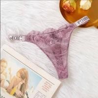 ราคา ชุดชั้นในเซ็กซี่ของผู้หญิงแบรนด์ดีไซน์ Victorias Secret กางเกงในบิกินี่ประดับเพชรหรูหรา JSOOS (24712050258)