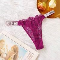 ราคา ชุดชั้นในเซ็กซี่ของผู้หญิงแบรนด์ดีไซน์ Victorias Secret กางเกงในบิกินี่ประดับเพชรหรูหรา JSOOS (24712050280)