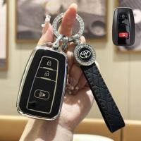 ราคา toyota เคสกุญแจรีโมทรถยนต์ TOYOTA CHR camry altis corolla cross corolla altis เคสกุญแจ (23306948404)