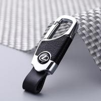 ราคา พวงกุญแจรถพวงกุญแจโลโก้รถโลหะผสมโลหะหนังพวงกุญแจโซ่เหมาะสำหรับ Lexus IS250 IS300 RX330 RX350 NX RX RX300 (22805220537)