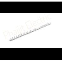 ราคา Haco BB F1 12 บัสบาร์รุ่นก้ามปู ทนกระแส 12 แอมป์ 1 เฟส สำหรับตู้สวิตช์ตัดไฟฟ้าอัตโนมัติ BB F1 12 HACO Single Phase Insulated Busbar Fork Type (15618517666)