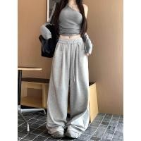 ราคา NALING กางเกงขายาวเอวสูงขาตรงทรงหลวมสไตล์ลำลอง (25424823837)