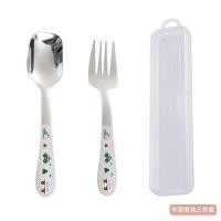 ราคา Bestmix ชุดช้อนส้อมเด็ก สแตนเลส304 แบบยาว พร้อมกล่อง ลายการ์ตูนน่ารัก ช้อนส้อมฝึกกินข้าว Kid Spoon Fork Set (24651078730)