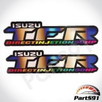 ราคา สติ๊กเกอร์ TFR ลายไทเทเนี่ยม ติดท้ายกระบะ 1 ชุดมี 2 แผ่น (765352873)