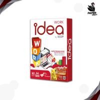 ราคา Idea Work ไอเดียเวิค กระดาษถ่ายเอกสาร กระดาษ ขนาด A4 หนา 80แกรม 1 รีม 500 แผ่น (18485154857)