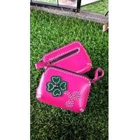 ราคา ใบโครเวอร์ กระเป๋าใส่เหรียญหนังแท้ ขนาดกว้าง5นิ้ว สูง3 75 นิ้ว รุ่นขยายก้น (24948822574)