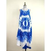 ราคา ชุดมัดย้อมทูโทน ย้อมสีคราม เดรสมัดย้อมสายเดี่ยว ถักเปีย2ข้าง อกเสื้อ 42 44 เสื้อยาว 42 ทรงสวย ใส่เที่ยว ใส่อยู่บ้าน ใส่นอน ใส่สบาย (24952477001)