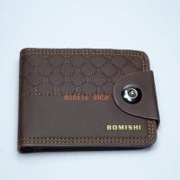 ราคา กระเป๋าสตางค์ BOMSHI ใบเล็ก XH 005 กะดุมครึ่ง (6278736856)