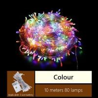 ราคา ไฟกระพริบ LED ไฟแต่งสวน1 5m 3m 6m 10m ไฟประดับตกแต่ง ไฟปีใหม่ สีกระพริบ ไฟประดับ คริสต์มาส ไฟแต่งห้อง (24961480850)