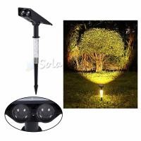 ราคา ไฟโซล่าเซลล์ ปักสนาม 3 LED Solar light Garden ไฟพลังงานแสงอาทิตย์ ไฟกลางแจ้ง (25132989285)