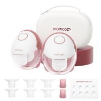 ราคา Momcozy เครื่องปั๊มนมแม่สไตล์มือถือแบบแฮนด์ฟรี M6สวมใส่ได้เครื่องสูบน้ำนมจังหวะที่เหมาะสำหรับนมมากขึ้นหน้าแปลนคู่ที่พอดีมากขึ้นและรอบคอบมากขึ้นด้วย3โหมดและ9ระดับ24มม (25372166293)