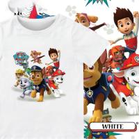 ราคา ผลิตจากผ้าฝ้ายแท้ สวมใส่สบาย Paw Patrol พาวพาโทรลเสื้อยืดคอกลมเด็กพิมพ์ลายการ์ตูนน่ารัก 90 150CM CHIL เสื้อ (24465461640)