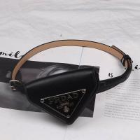 ราคา กระเป๋าคาดเอวทรงสามเหลี่ยมสไตล์เกาหลี โซ่สะพายข้าง กระเป๋าสะพายข้างแบบมินิสำหรับผู้หญิง กระเป๋าคาดเอวแบบมินิสำหรับใส่กับเสื้อผ้าเดรสและกางเกงยีนส์ (23945446515)