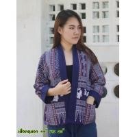 ราคา สินค้าพร้อมส่ง เสื้อคลุม อก 44 ผ้าฝ้ายเมืองเชียงใหม่ มีบริการเก็บปลายทาง เสื้อพื้นเมือง (16400276920)