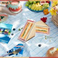 ราคา PkYeG กล่องบรรจุแซนวิชกล่องใส่อาหารกล่องใส่แซนวิชใสกล่องสามเหลี่ยมสำหรับใส่แซนวิชเค้กขนมหวาน (24979156686)