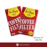 ราคา HILLKOFF กระดาษกรองกาแฟดริป Pearl House Famous 101 (2302050654)