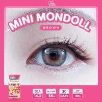 ราคา คอนแทคเลนส์ Mini Mondoll Brown Gray Kitty Kawaii ขนาดมินิ (24934562742)