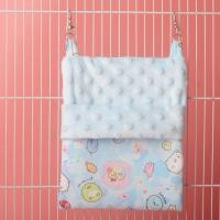 ราคา ที่นอนแขวนชูก้า สัตว์เล็ก กระรอก Small Pet ผ้าขน ผ้าลาย เปลชูก้าไกลเดอร์ (24461953643)