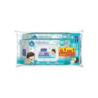 ราคา SANISOFT Baby Wipes 99 9 Mineral Water ทิชชู่เปียกสูตรน้ำแร่ธรรมชาติ 99 9 แพ็คคู่ (21724456428)