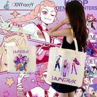 ราคา NEW กระเป๋าผ้าแคนวาส Kpop Demon Hunters Tote Bag กระเป๋าผ้าแคนวาสสะพายไหล่แบบลำลอง ความจุขนาดใหญ่ ใส่ของได้เยอะ 40 (24725050181)