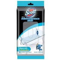 ราคา Scott สก๊อตต์ ผ้าเช็ดทำความสะอาดพร้อมใช้ 30 แผ่น มี 3 สูตร ธรรมชาติ ฆ่าเชื้อ เช็ดกระจก นุ่ม สะอาด ถูกหลักอนามัย ผ้าเปียก (24269503509)