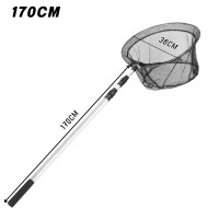 ราคา สวิงตักปลา ที่ตักปลา ยืดหดได้ มีขนาด 150cm 165cm 180cm กระชอนตักปลา ที่ช้อนปลา ที่ช้อนกุ้ง สวิงตักขยะ พร้อมด้ามยืดได้ 3 ระดับ ด้ามจับอลูมิเนียม (24612191153)