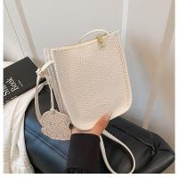 ราคา MOUSSON กระเป๋าถือสุภาพสตรีกระเป๋าทรงถังแฟชั่นกระเป๋าสะพายข้างทรงสูง (25260020709)