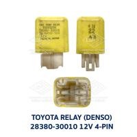 ราคา รีเลย์ ปั๊มติ๊ก โตโยต้า TOYOTA FUEL PUMP RELAY 28380 30010 12V 4 PIN DENSO สีเหลือง อะไหล่แท้ มือสองญี่ปุ่น มีรับประกัน (16856128795)