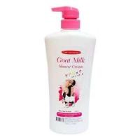 ราคา ครีมอาบน้ำ โกทมิลค์ แคร์บิว Carebeau Goat Milk Shower Cream ครบทุกกลิ่น ทุกขนาด 270 540 1000 กรัม (25360165522)