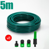 ราคา ToolHub สายยางสีเขียว1 2 สายยางรดน้ำต้นไม้15 20 30เมตร 4หุน เนื้อหนา นิ่ม เด้ง อย่างดี สายสวน พร้อมหัวฉีด ข้อต่อ (25387611827)